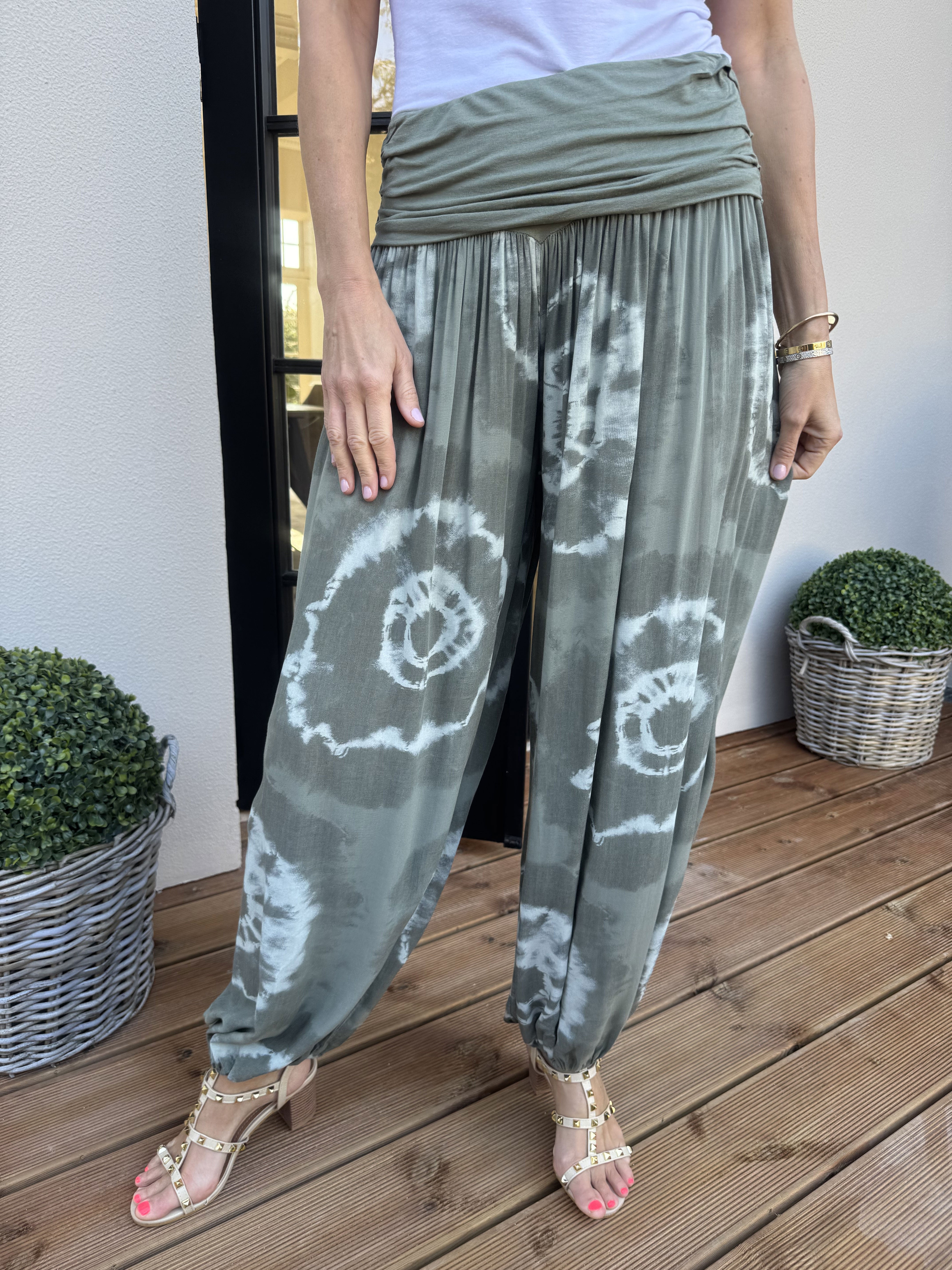 Drew Batik - Boheme bukser i let viskose